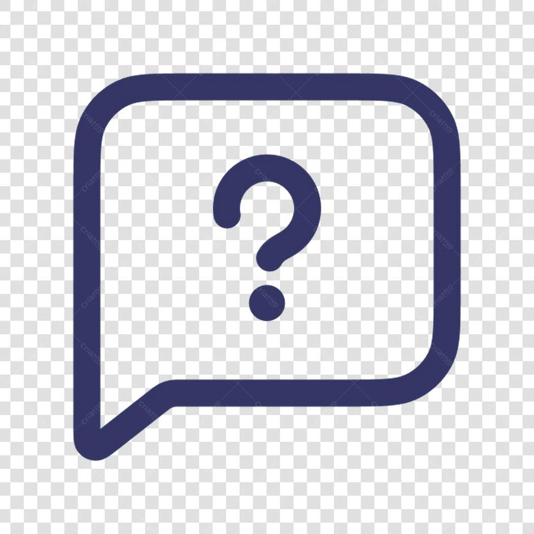 Ícone Pergunta PNG com fundo transparente