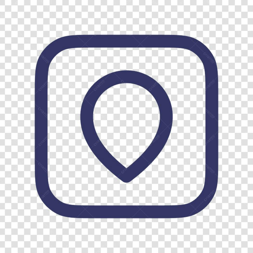 Icone Localização PNG com fundo transparente