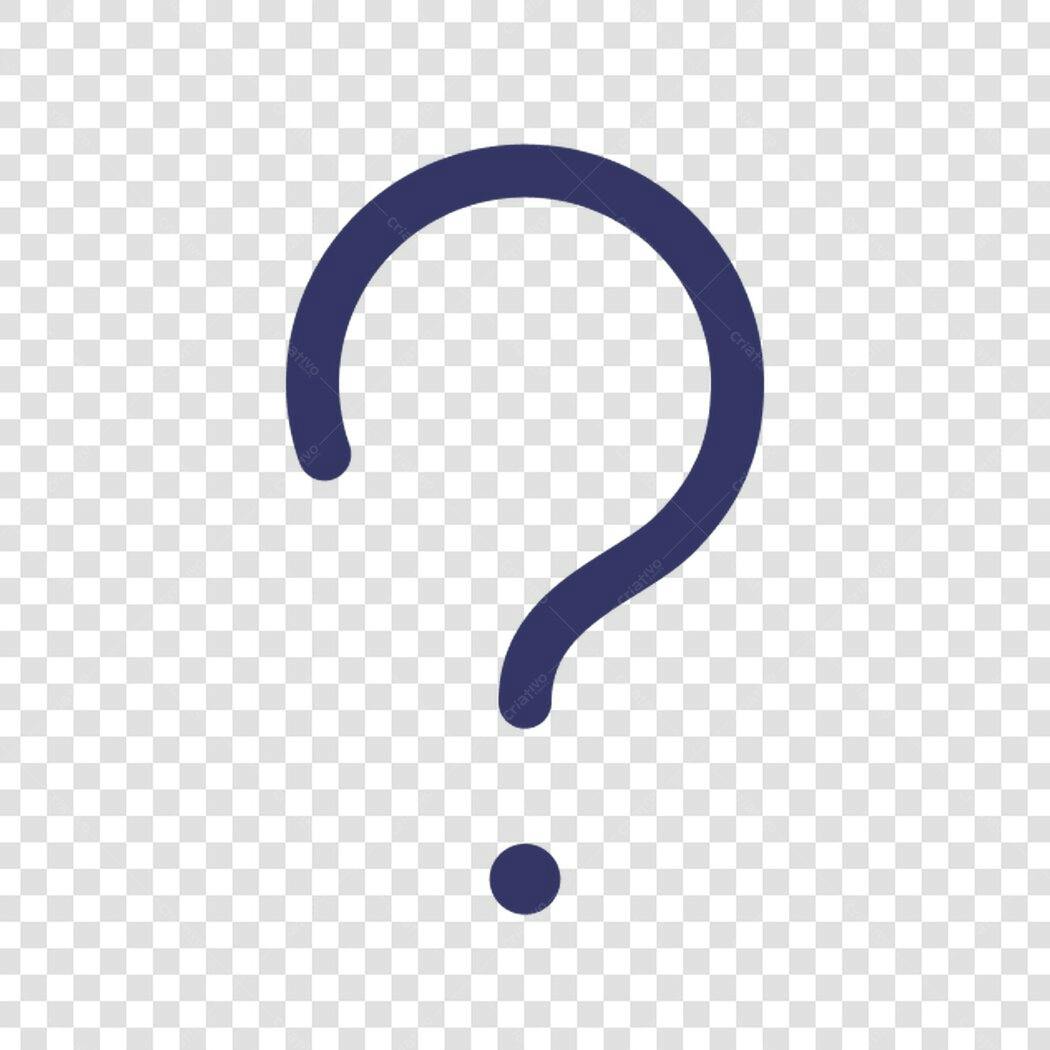 Ícone Pergunta PNG com fundo transparente