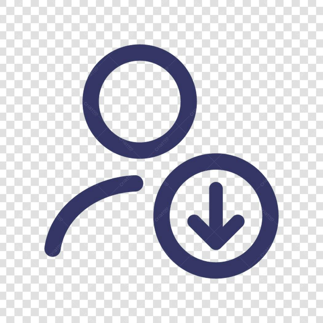 Icone Download PNG com fundo transparente