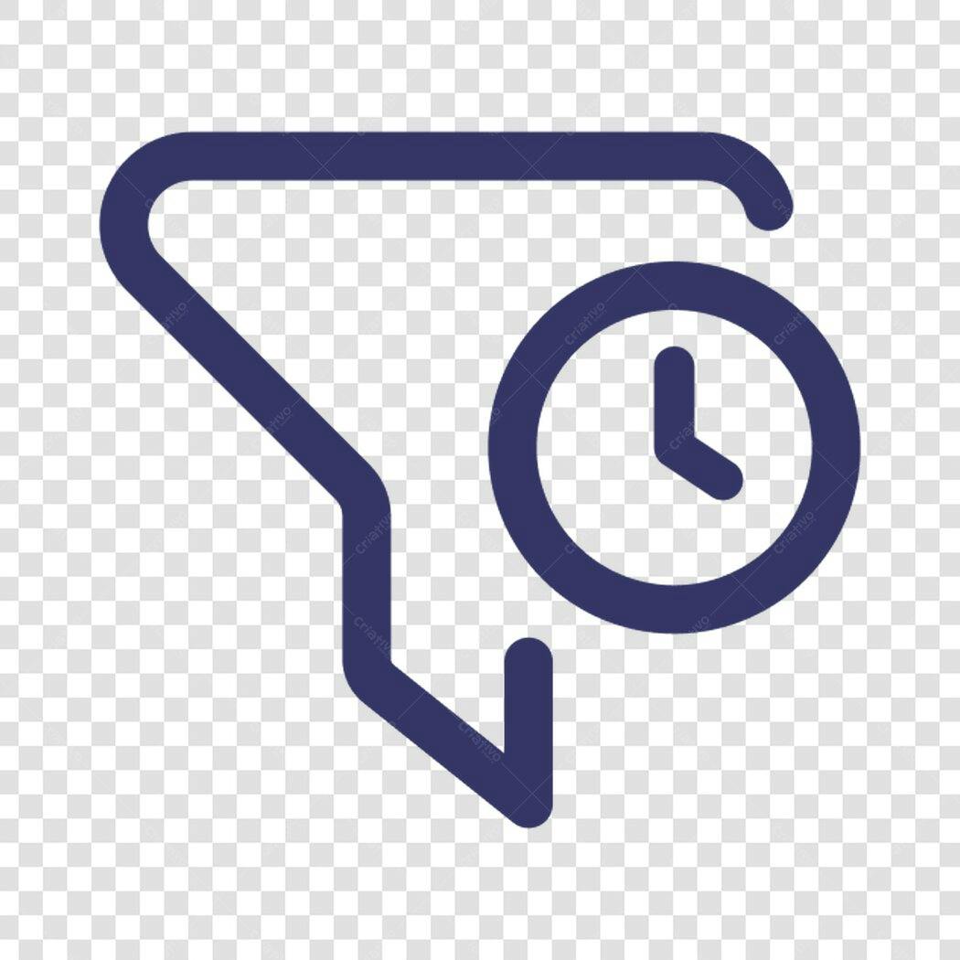 Icone Gestão de Tempo PNG com fundo transparente