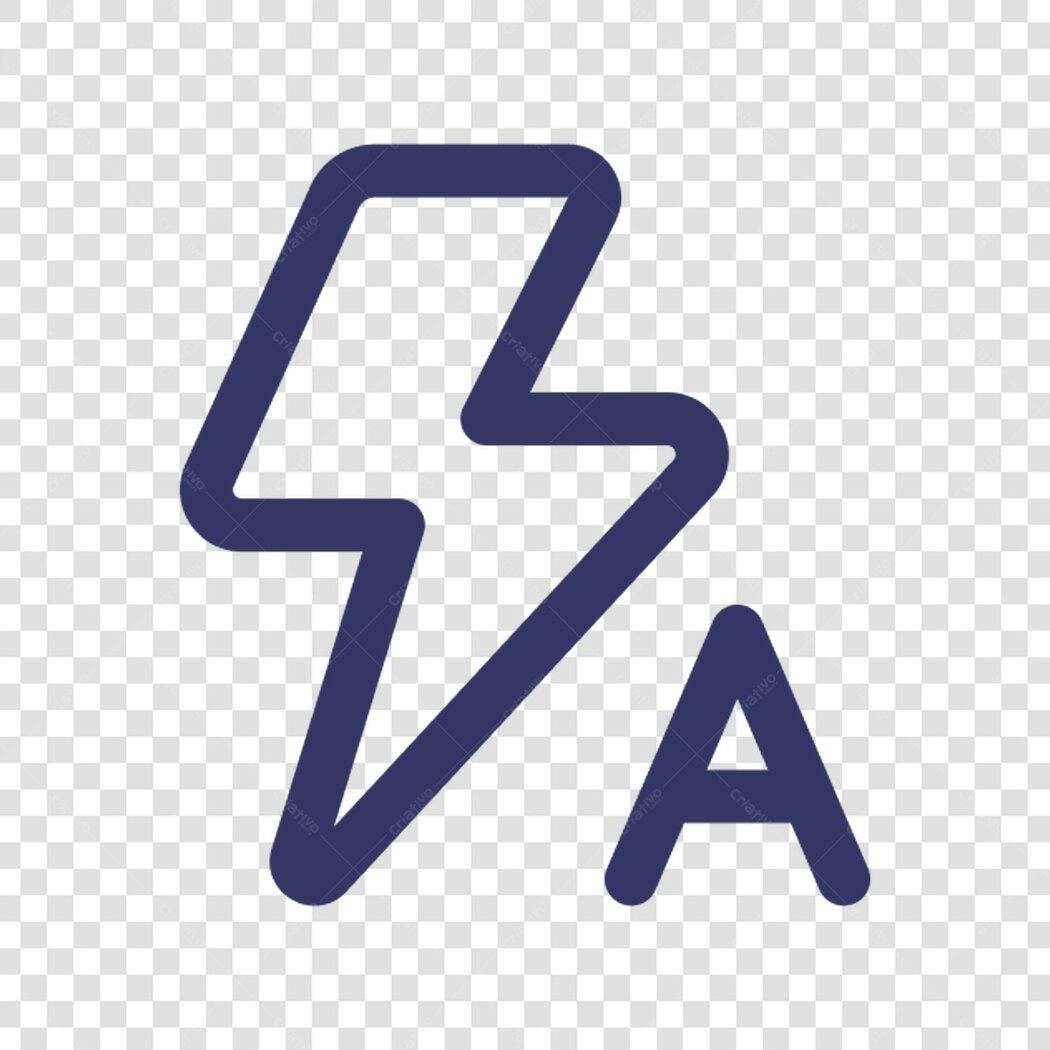 Ícone de Flash Automático PNG com fundo transparente