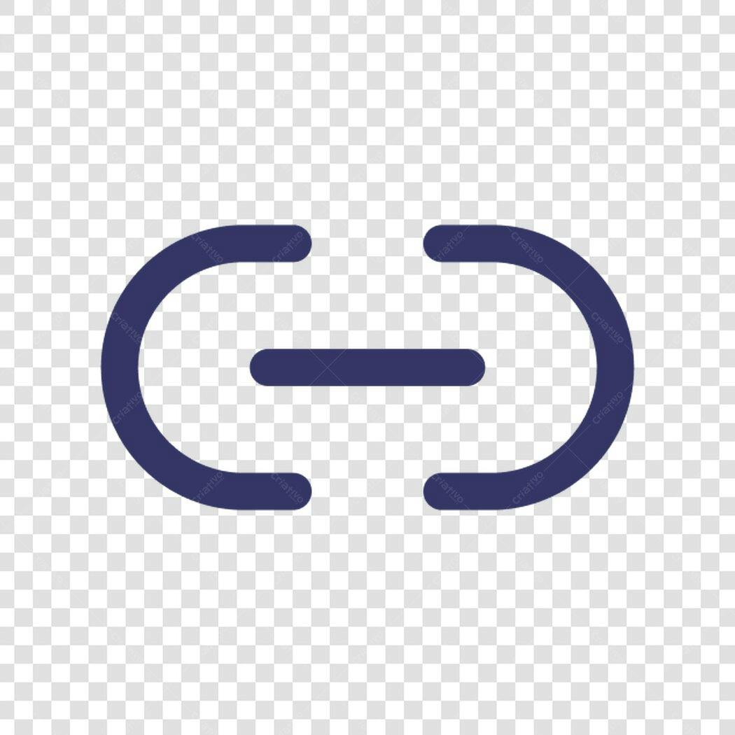 Ícone de Link PNG com fundo transparente