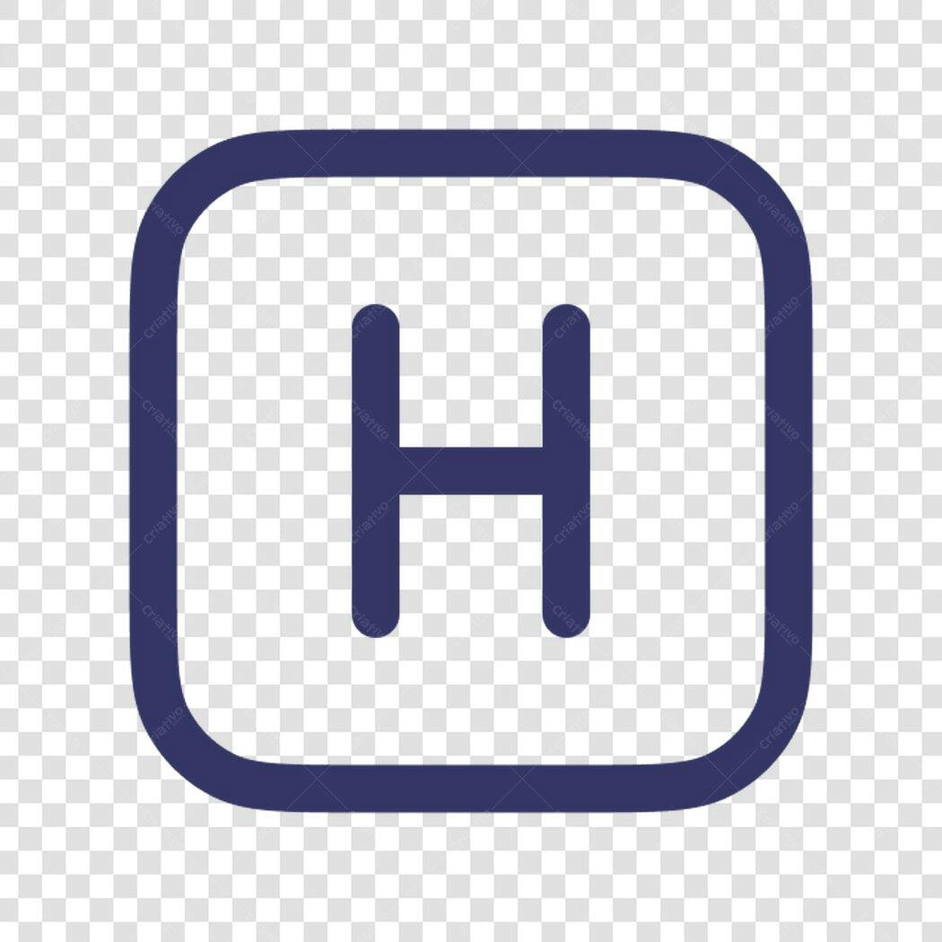 Icone Hospital PNG com fundo transparente