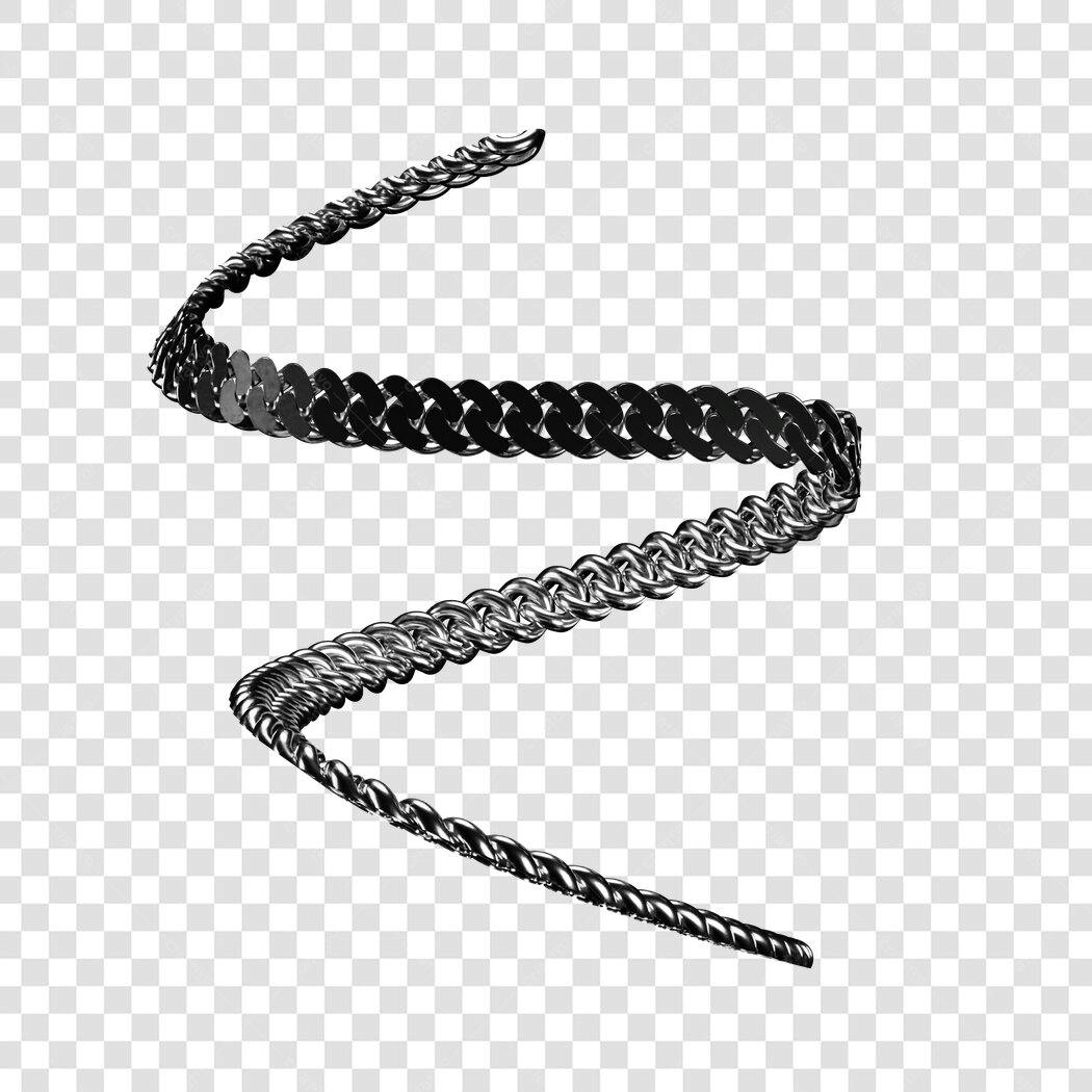 Icone Cadeia Metalica PNG com fundo transparente