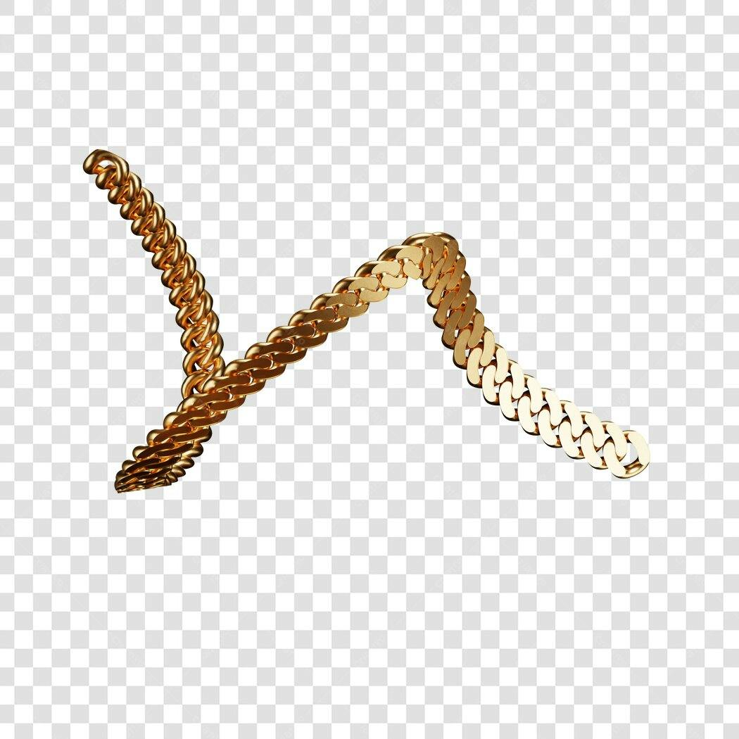 Icone Corrente de Ouro PNG com fundo transparente