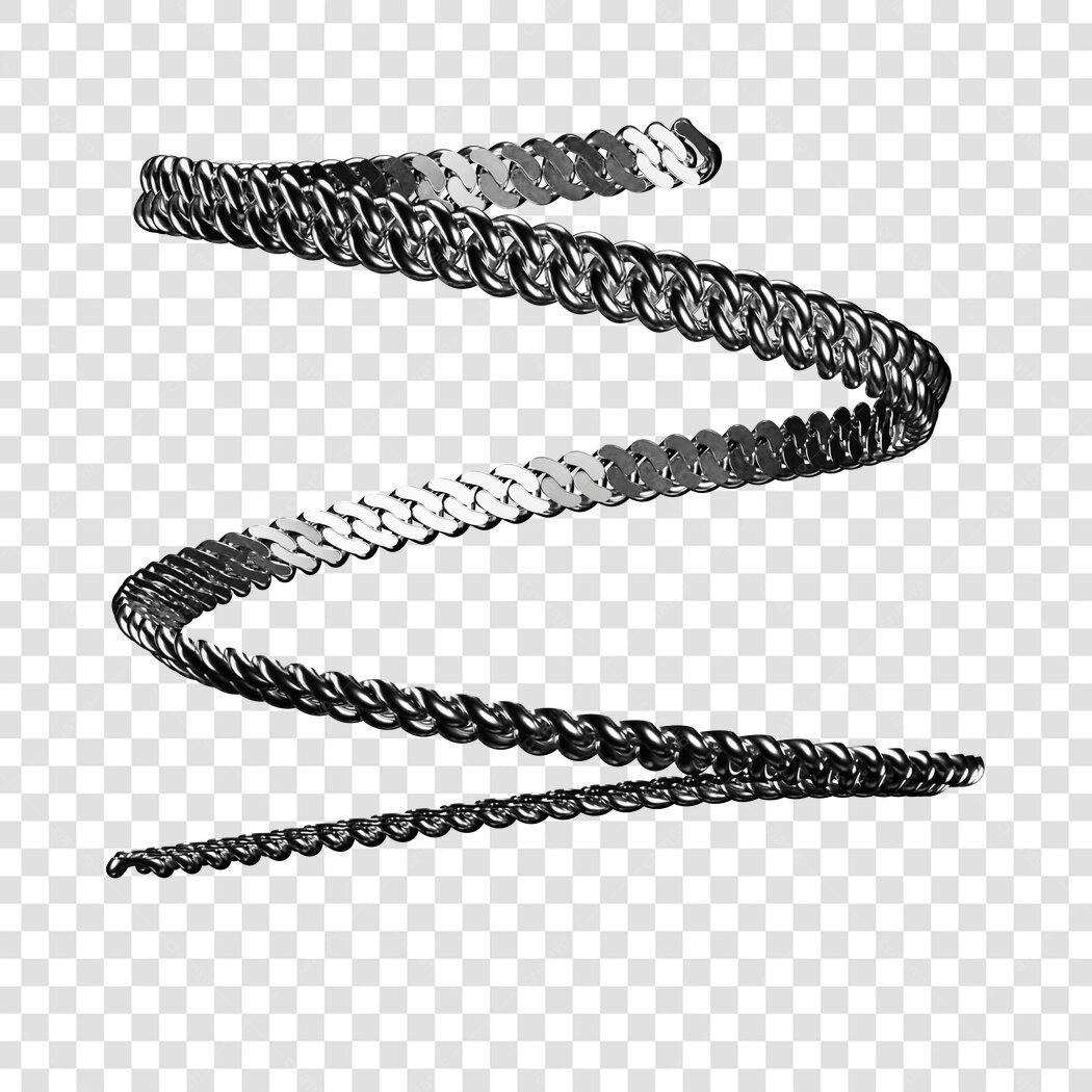 Icone Cadeia Metalica PNG com fundo transparente