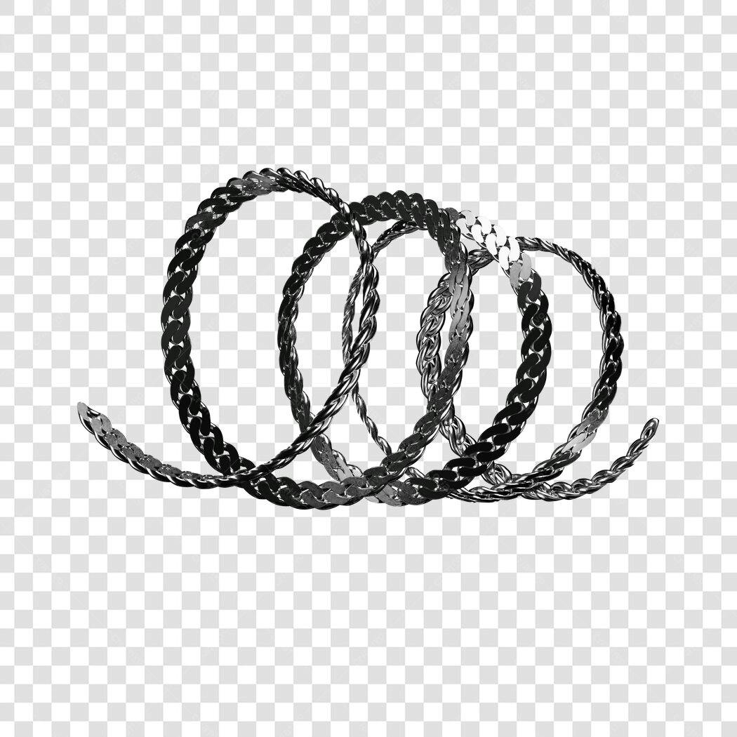 Icone corrente metálica PNG com fundo transparente