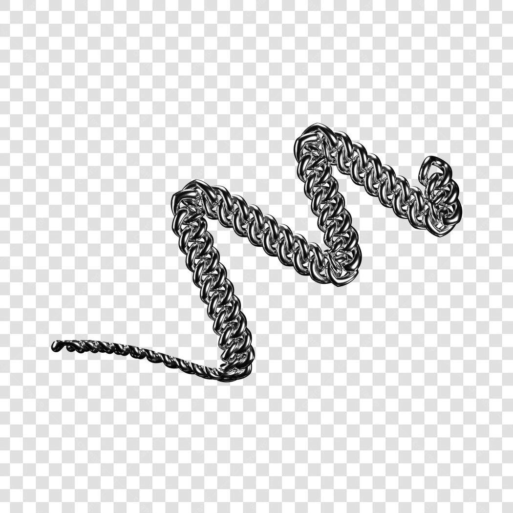 Icone Cadeia Metálica PNG com fundo transparente