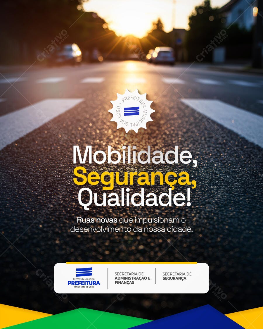 Flyer Prefeitura PSD Editável