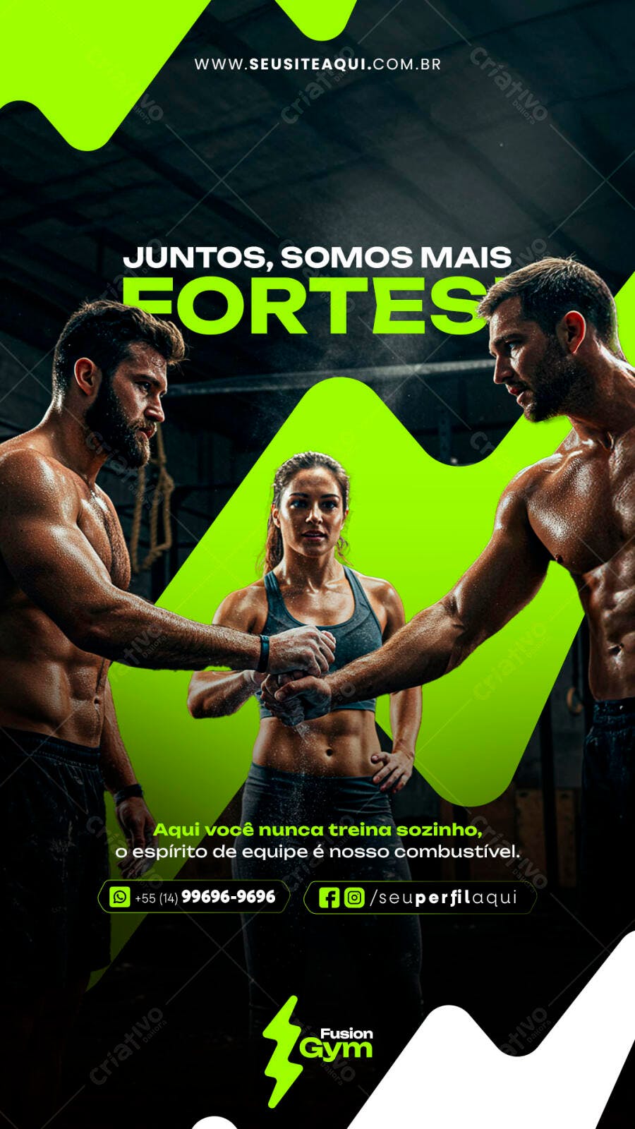 Flyer Academia PSD Editável