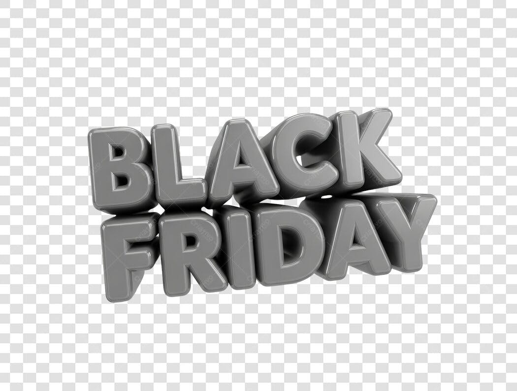 Icone Black Friday PNG com fundo transparente