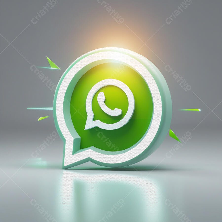 Icone WhatsApp PNG com fundo transparente