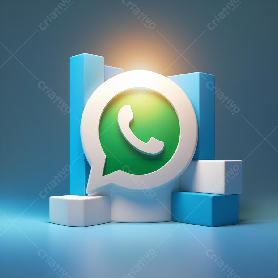 Icone WhatsApp PNG com fundo transparente