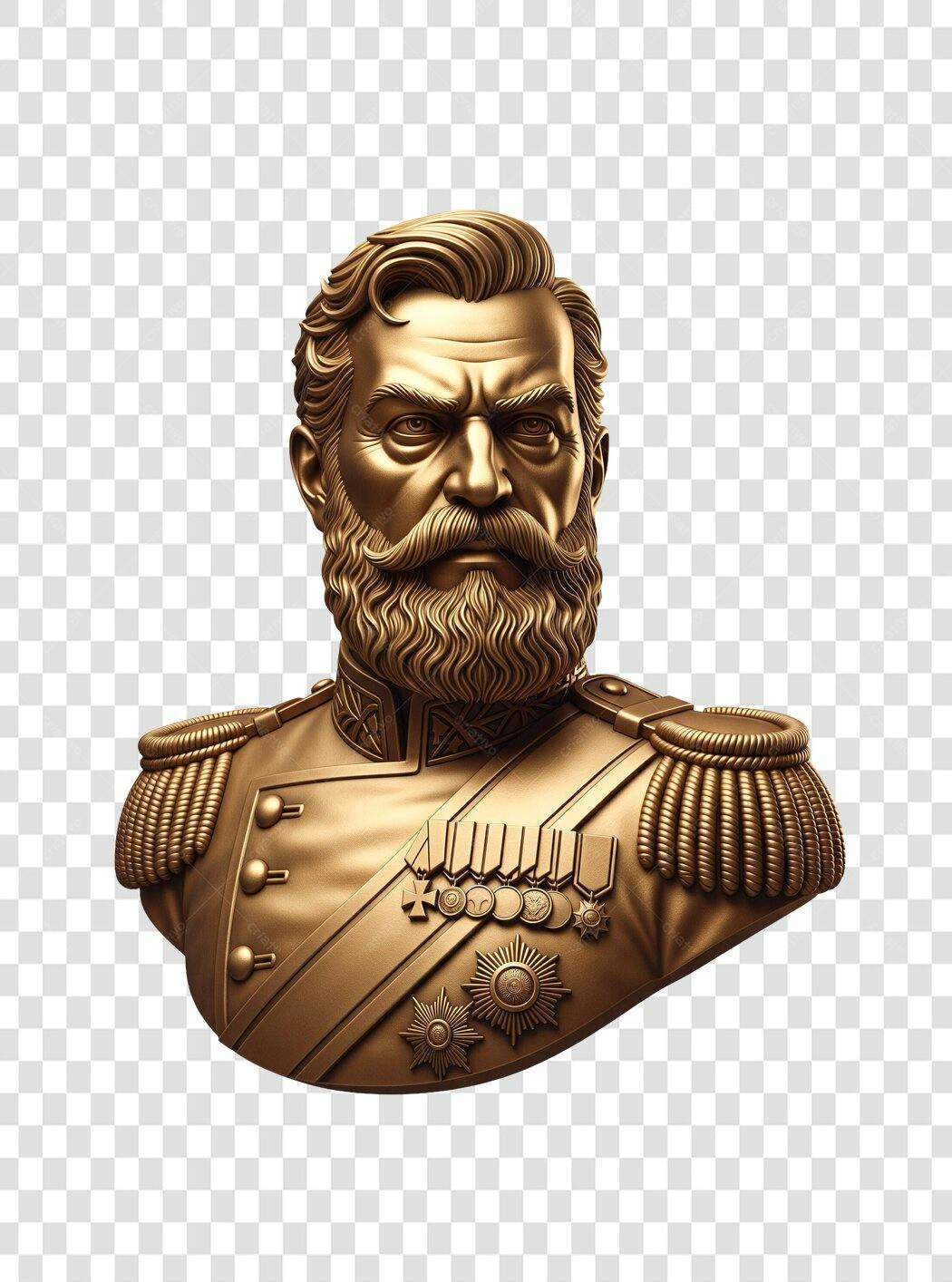 Icone Militar Dourado PNG com fundo transparente