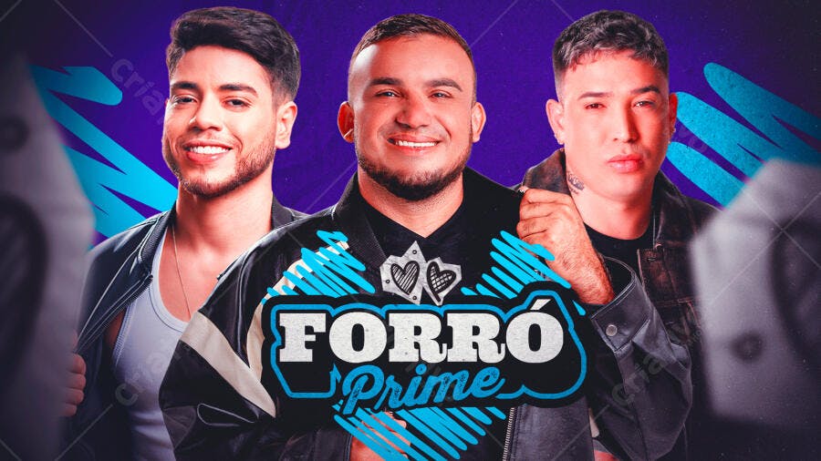 Flyer Forró Prime PSD Editável