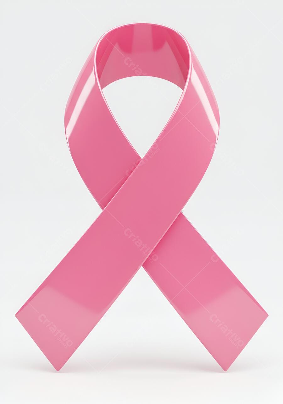 Laço Rosa para Outubro Rosa