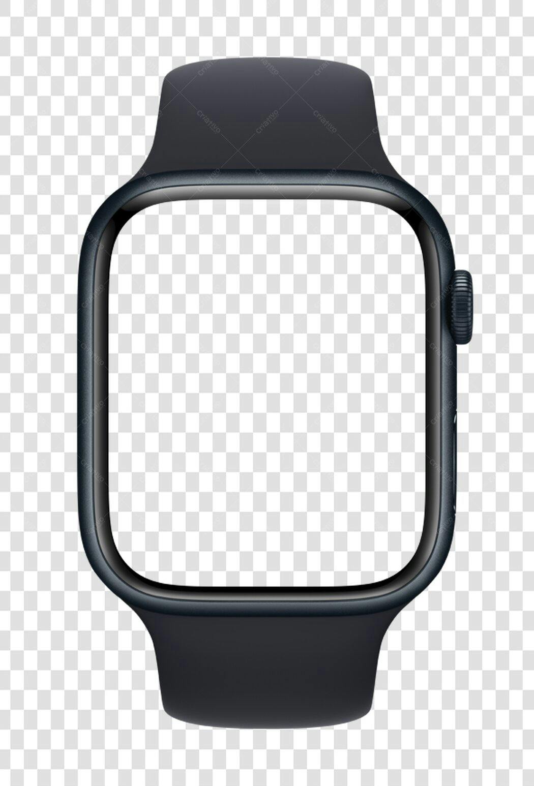 Mockup Relógio Inteligente PNG com fundo transparente