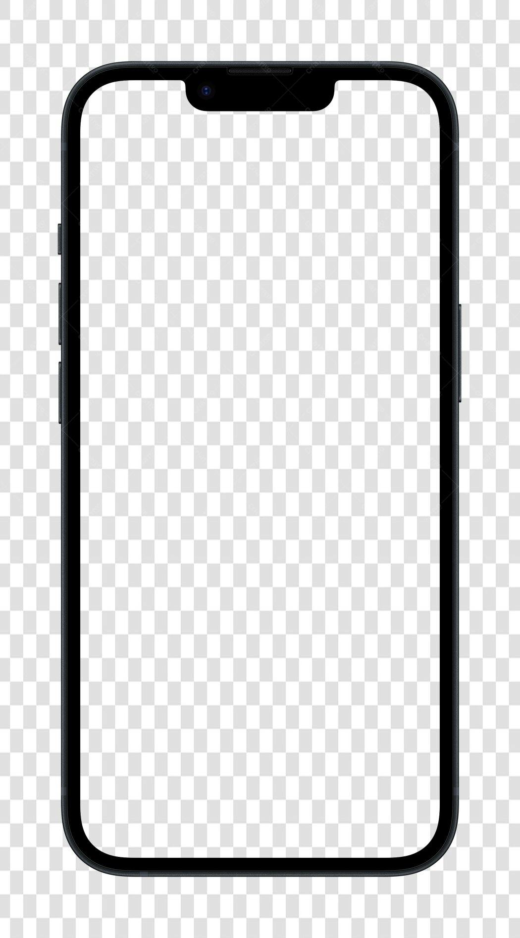 Mockup Smartphone PNG com fundo transparente