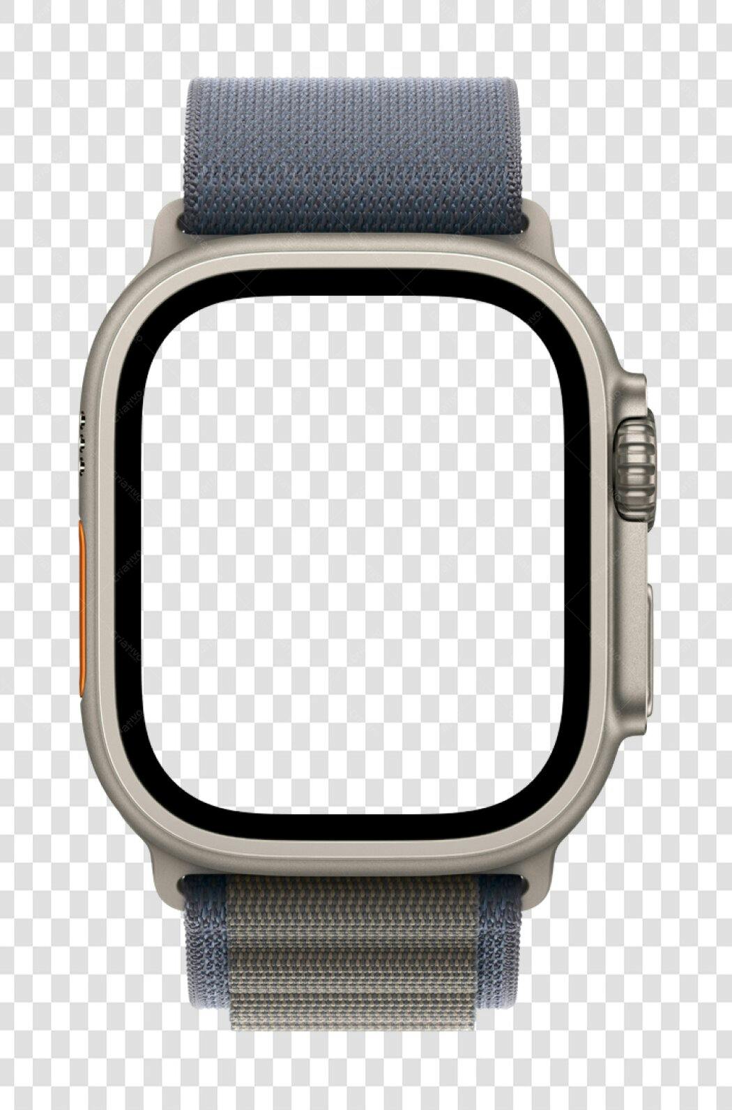 Mockup Relógio Apple Watch PNG com fundo transparente