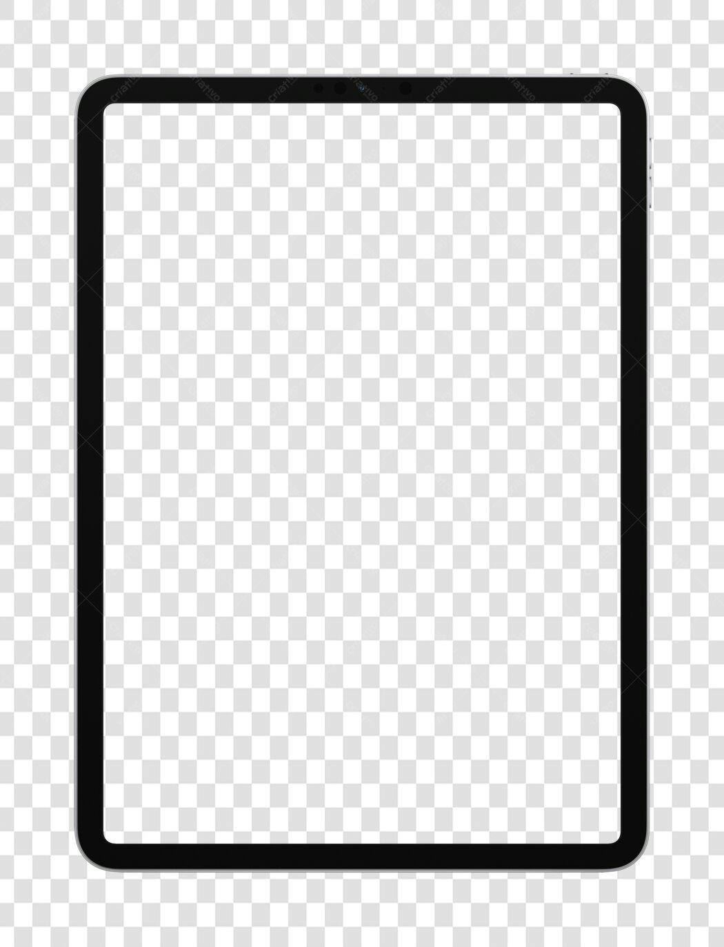 Mockup Tablet PNG com fundo transparente