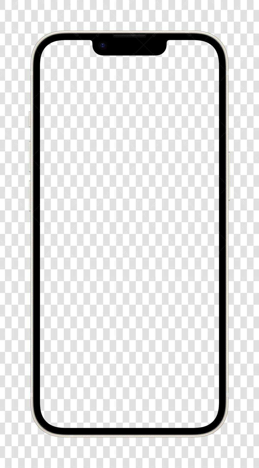 Mockup Celular PNG com fundo transparente