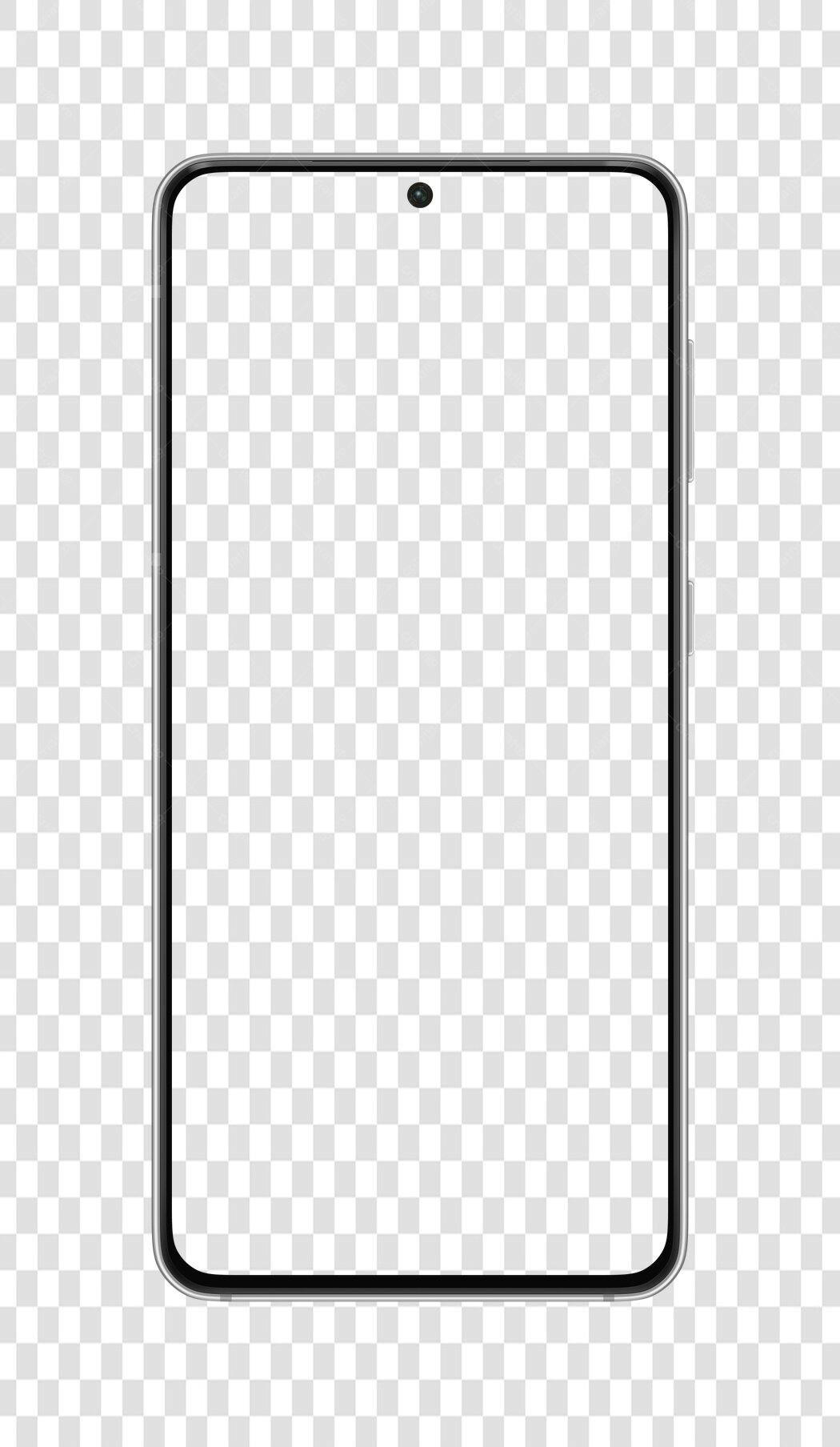 Mockup Celular PNG com fundo transparente