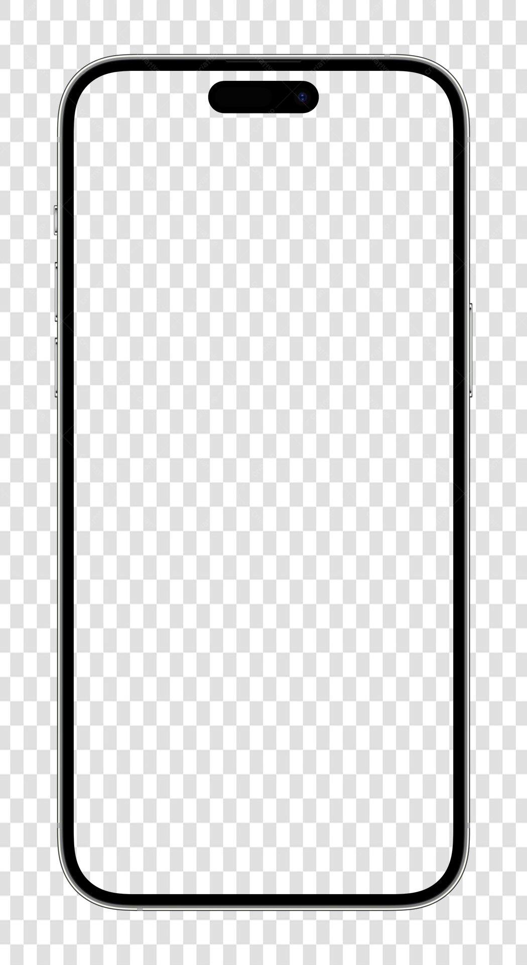 Mockup Smartphone PNG com fundo transparente