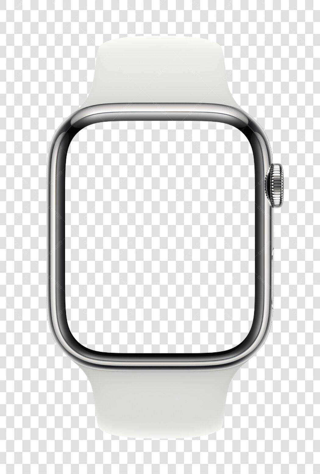 Mockup Relógio Inteligente PNG com fundo transparente