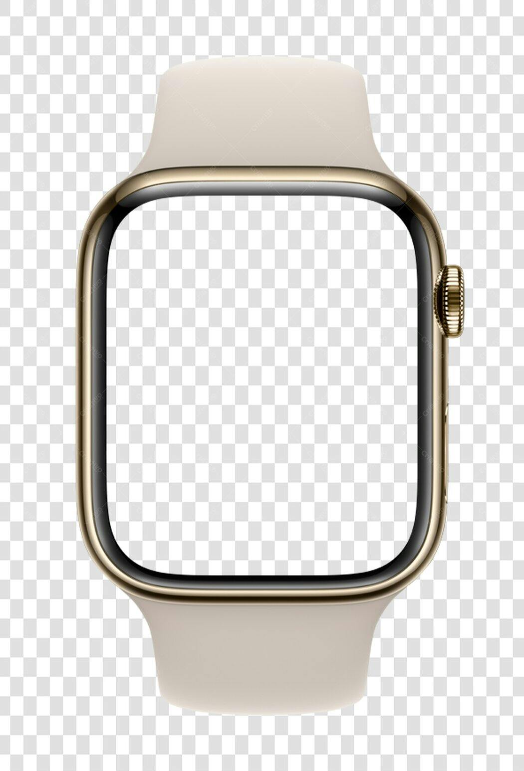 Mockup Relogio Inteligente PNG com fundo transparente