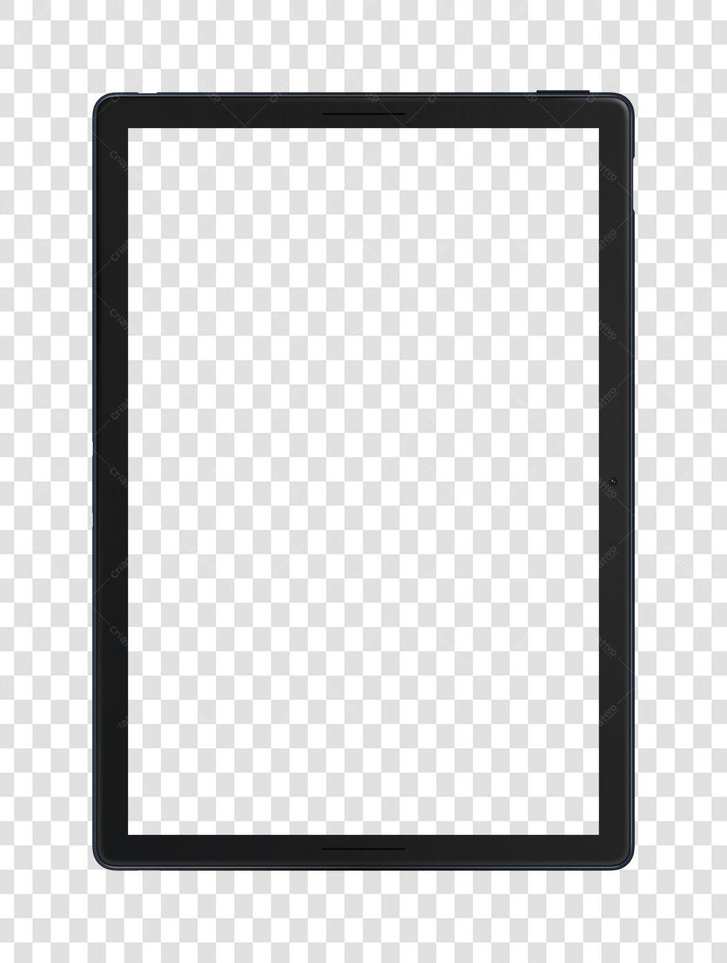 Mockup Tablet PNG com fundo transparente