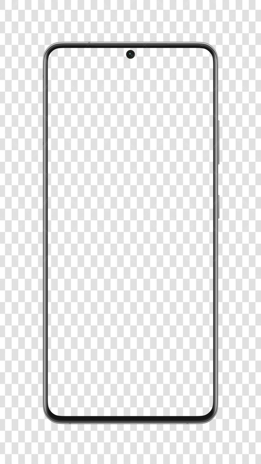 Mockup Celular PNG com fundo transparente