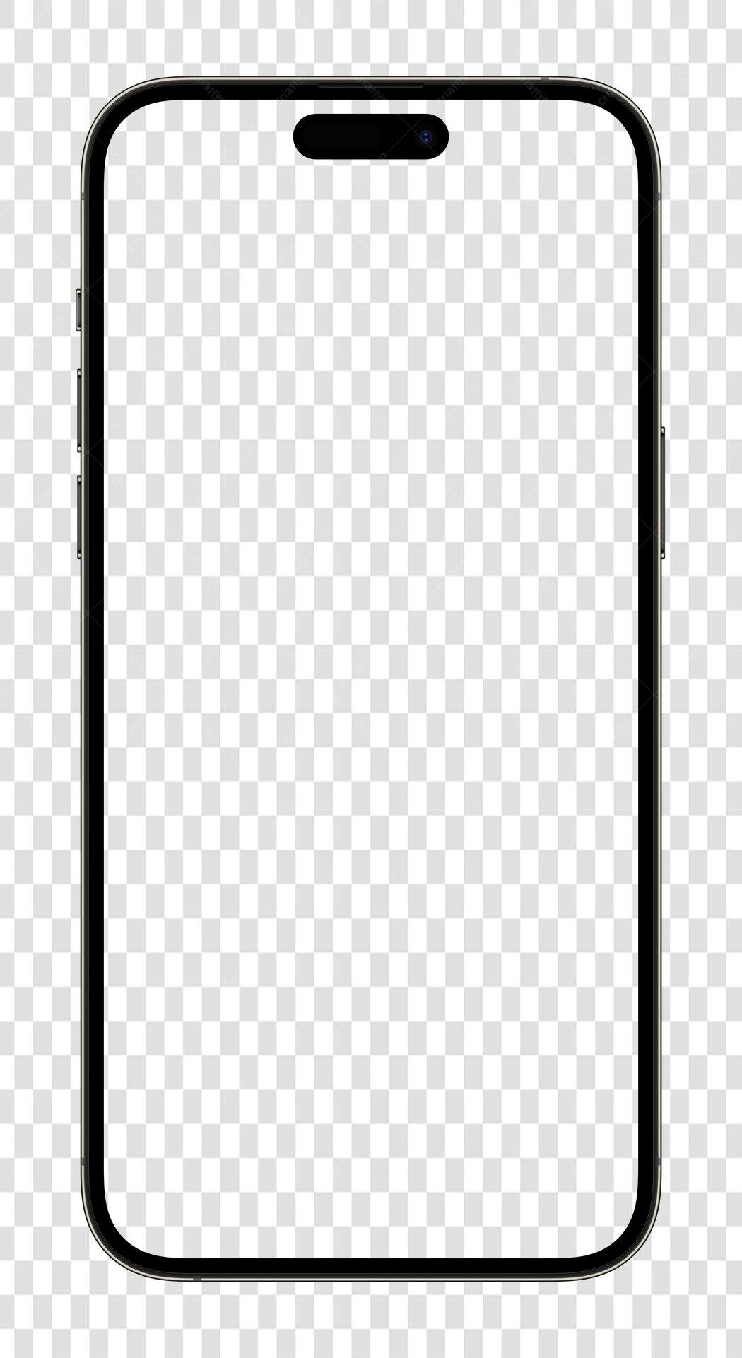 Mockup Celular PNG com fundo transparente