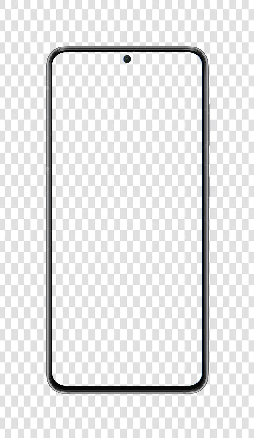 Mockup Celular PNG com fundo transparente
