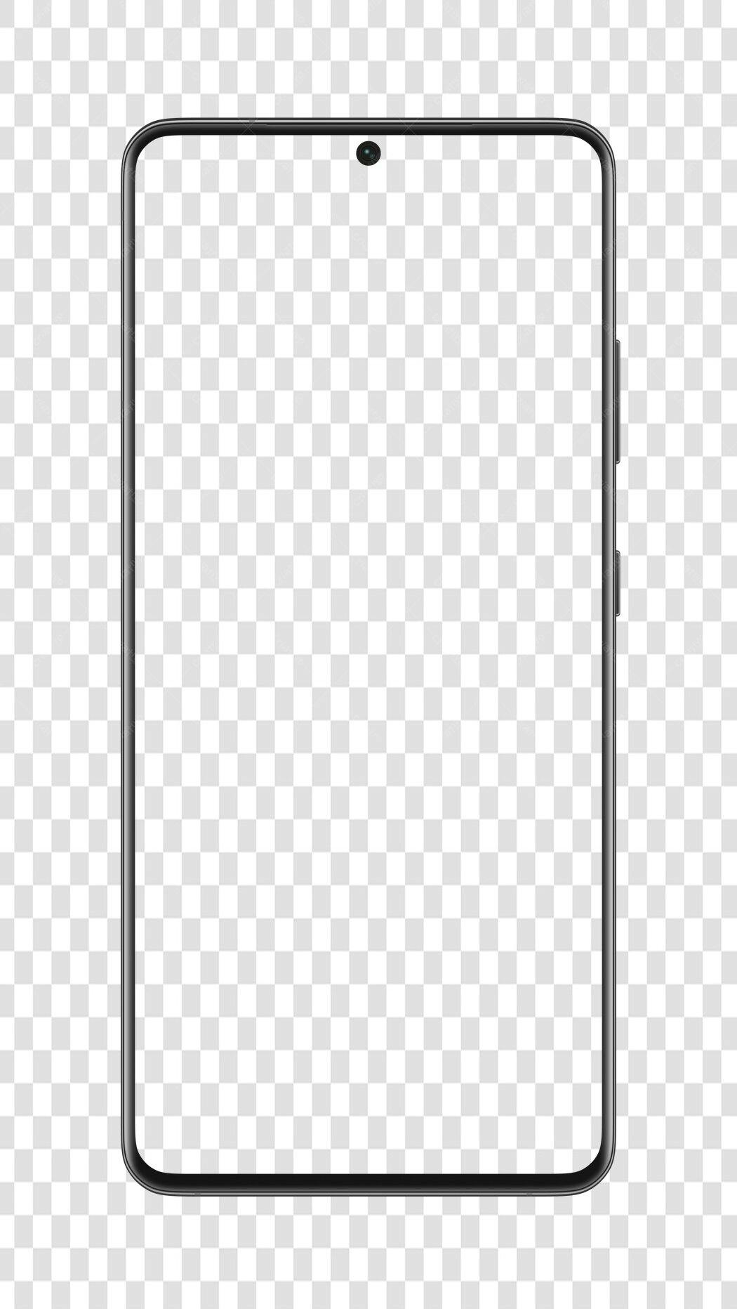 Mockup Celular PNG com fundo transparente