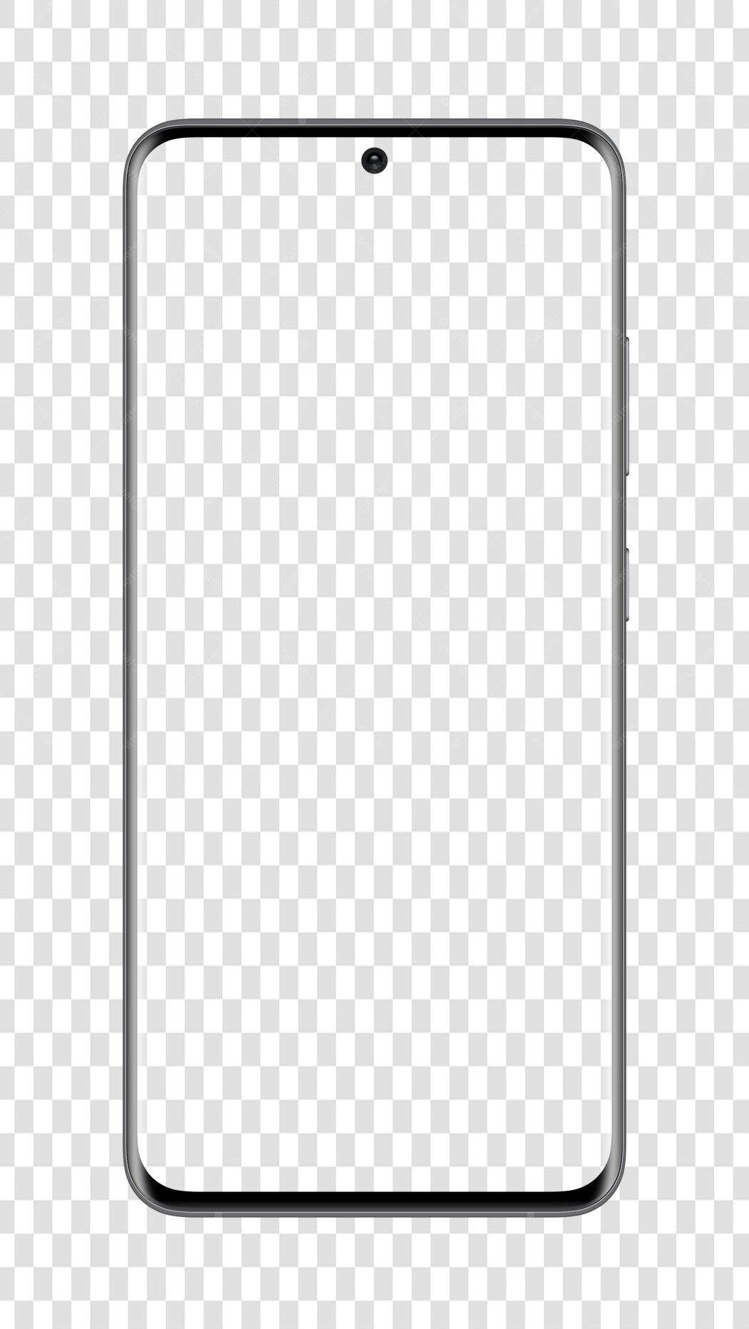 Mockup Celular PNG com fundo transparente