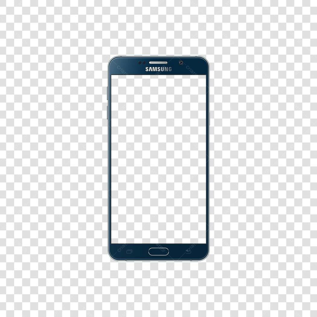 Mockup Smartphone PNG com fundo transparente