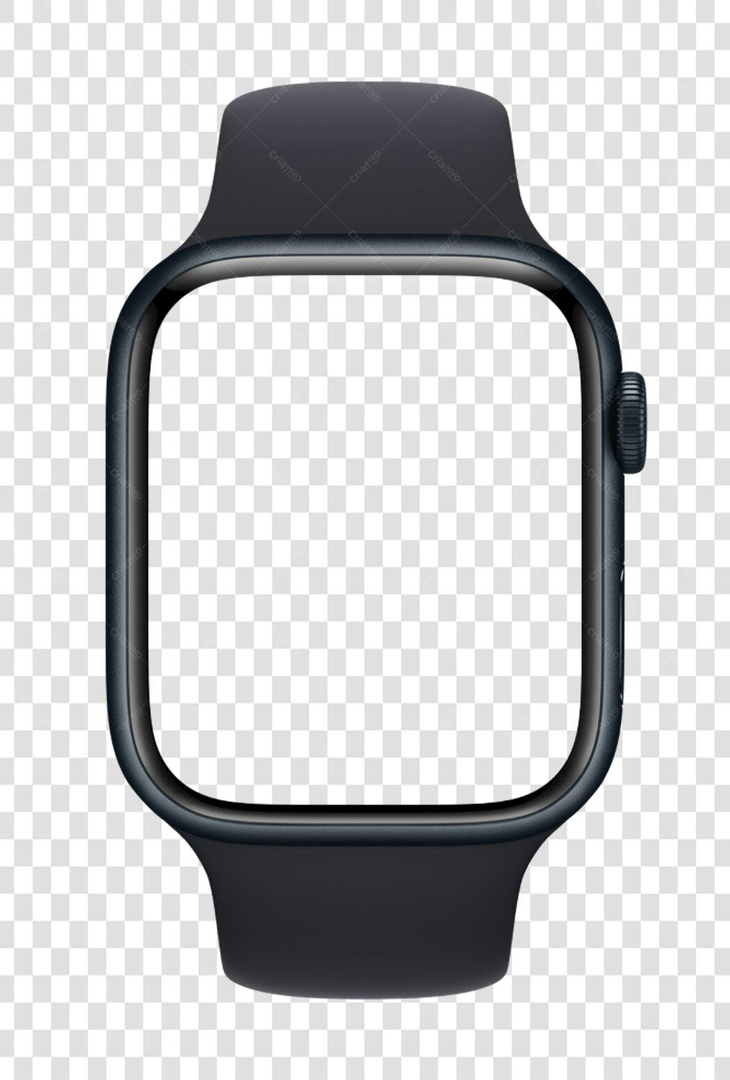 Mockup Relógio Inteligente PNG com fundo transparente