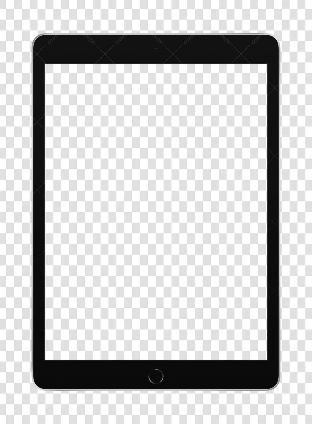 Mockup Tablet PNG com fundo transparente