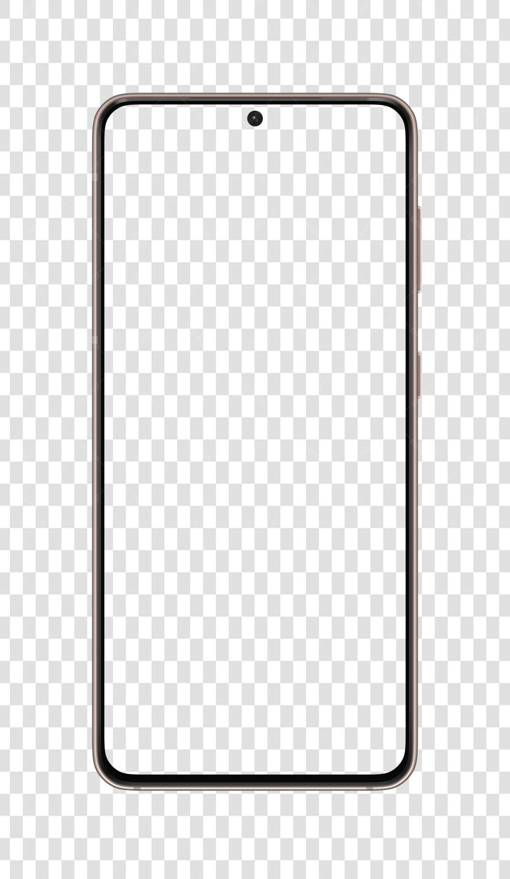 Mockup Celular PNG com fundo transparente