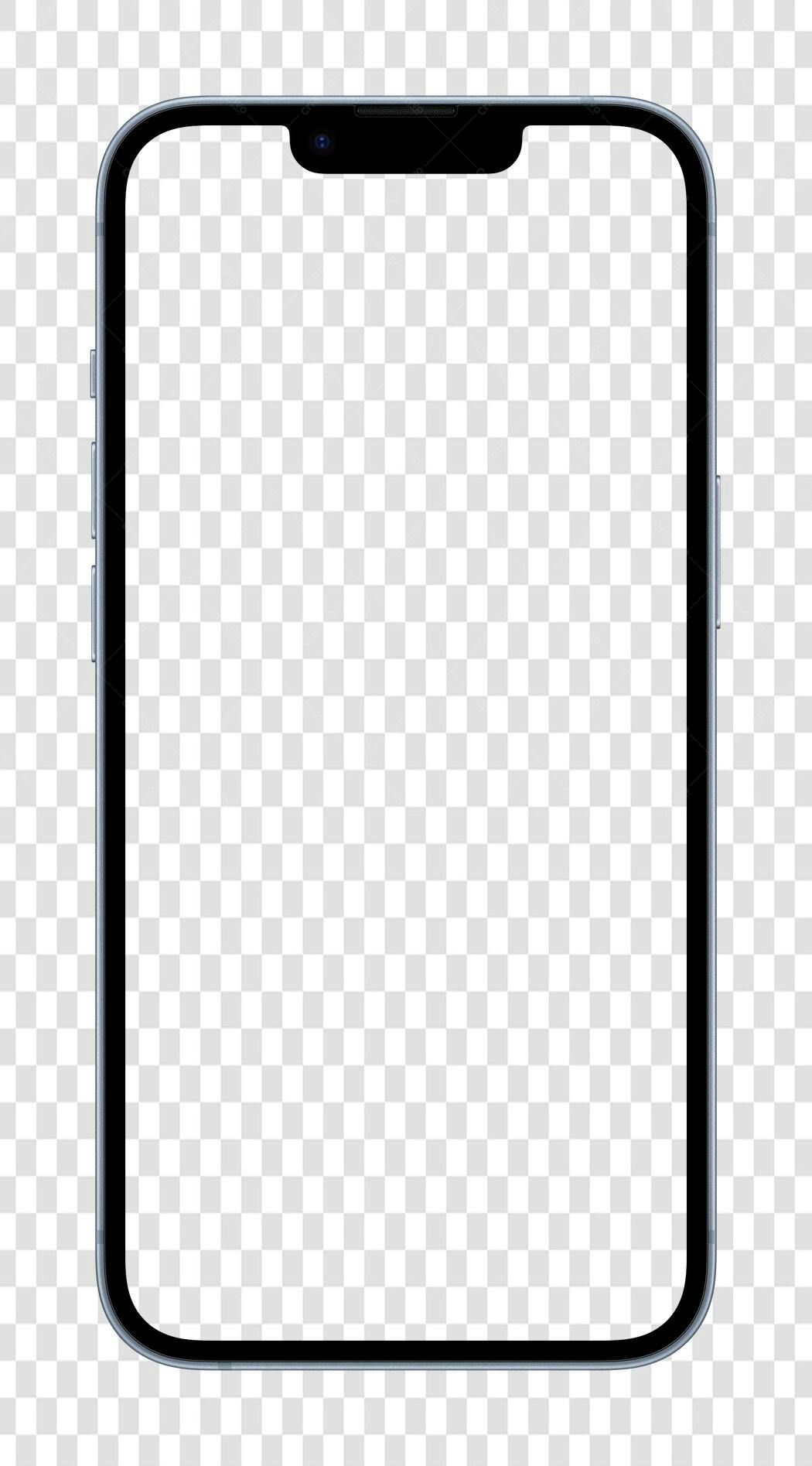 Mockup Celular PNG com fundo transparente