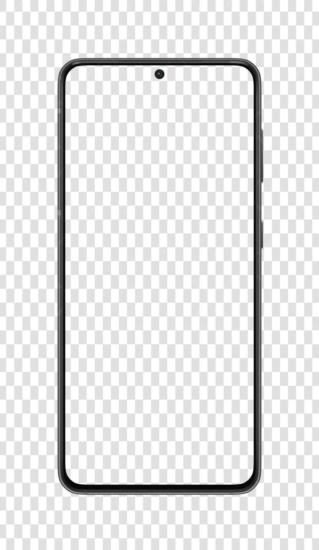 Mockup Smartphone PNG com fundo transparente