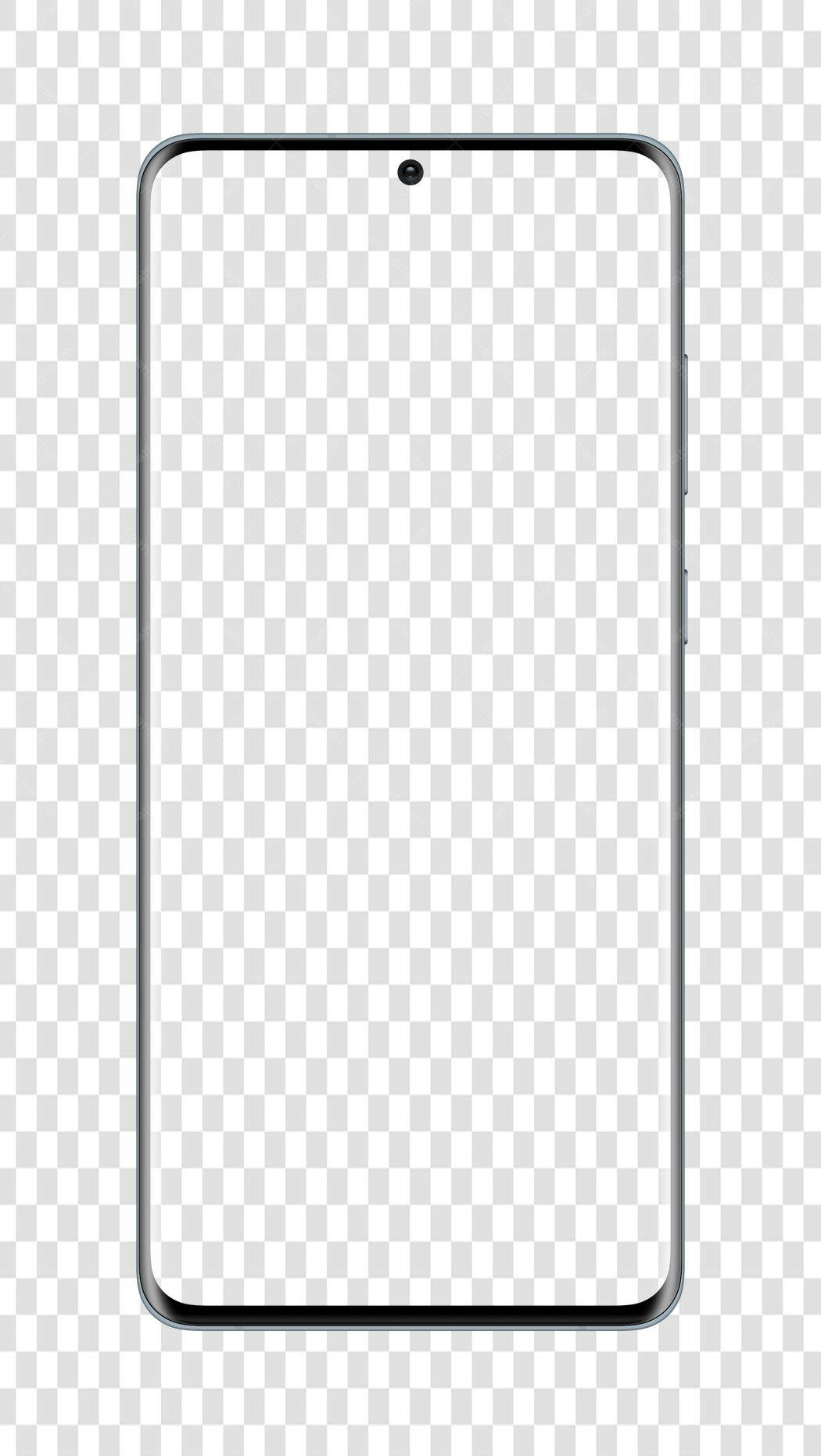 Mockup Celular PNG com fundo transparente