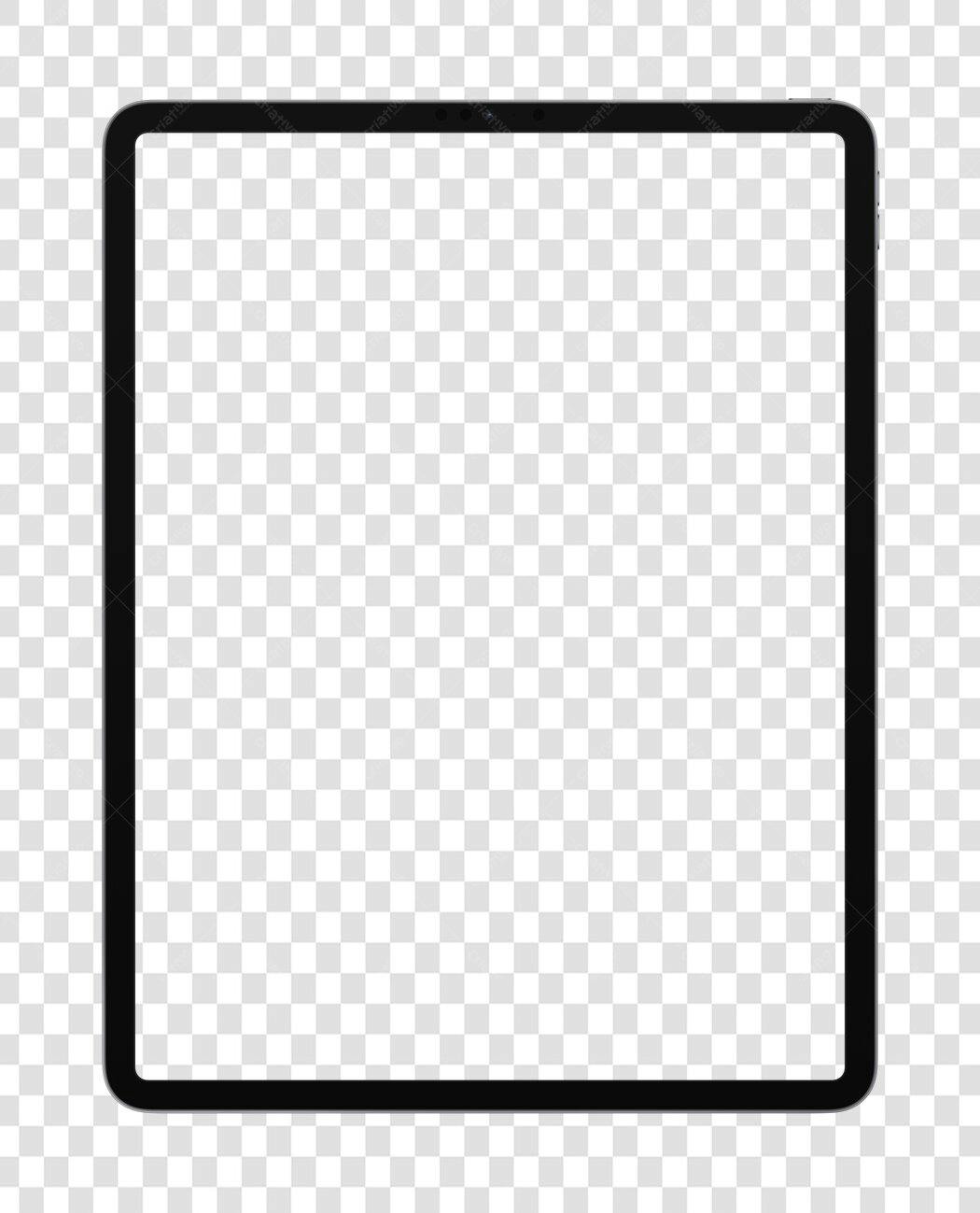 Mockup Tablet PNG com fundo transparente
