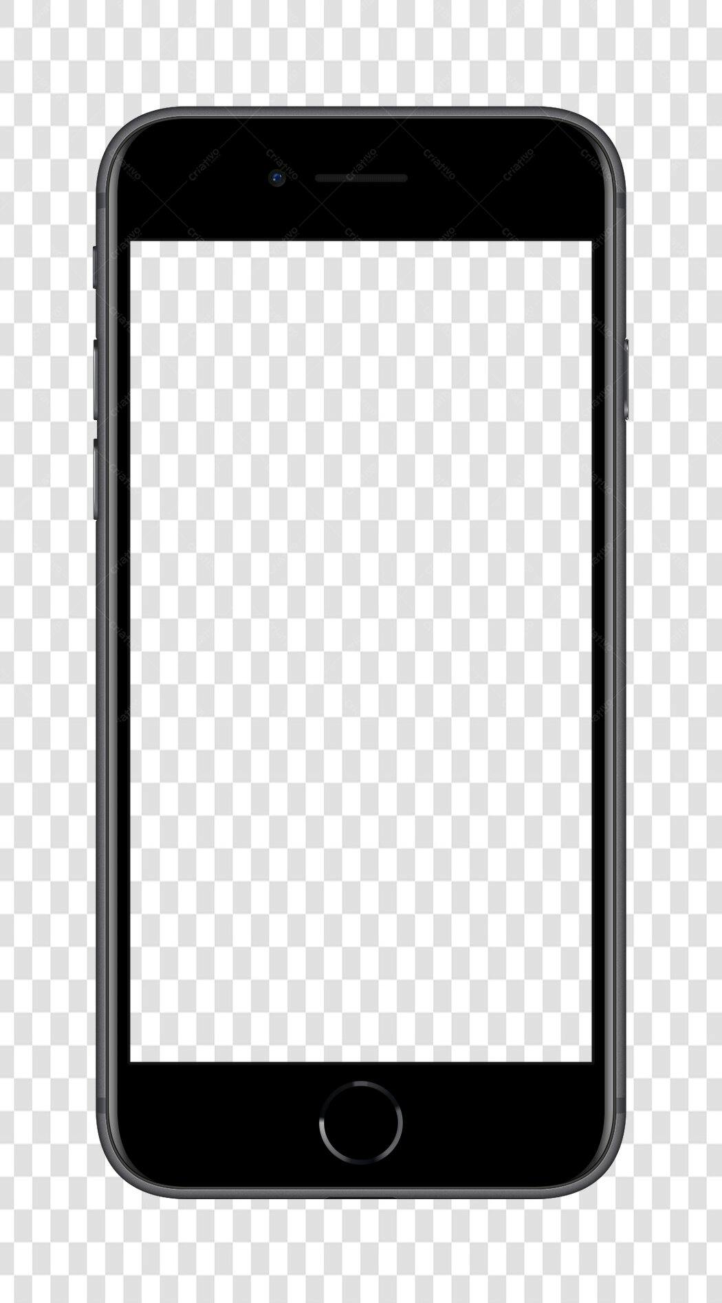 Mockup Celular PNG com fundo transparente