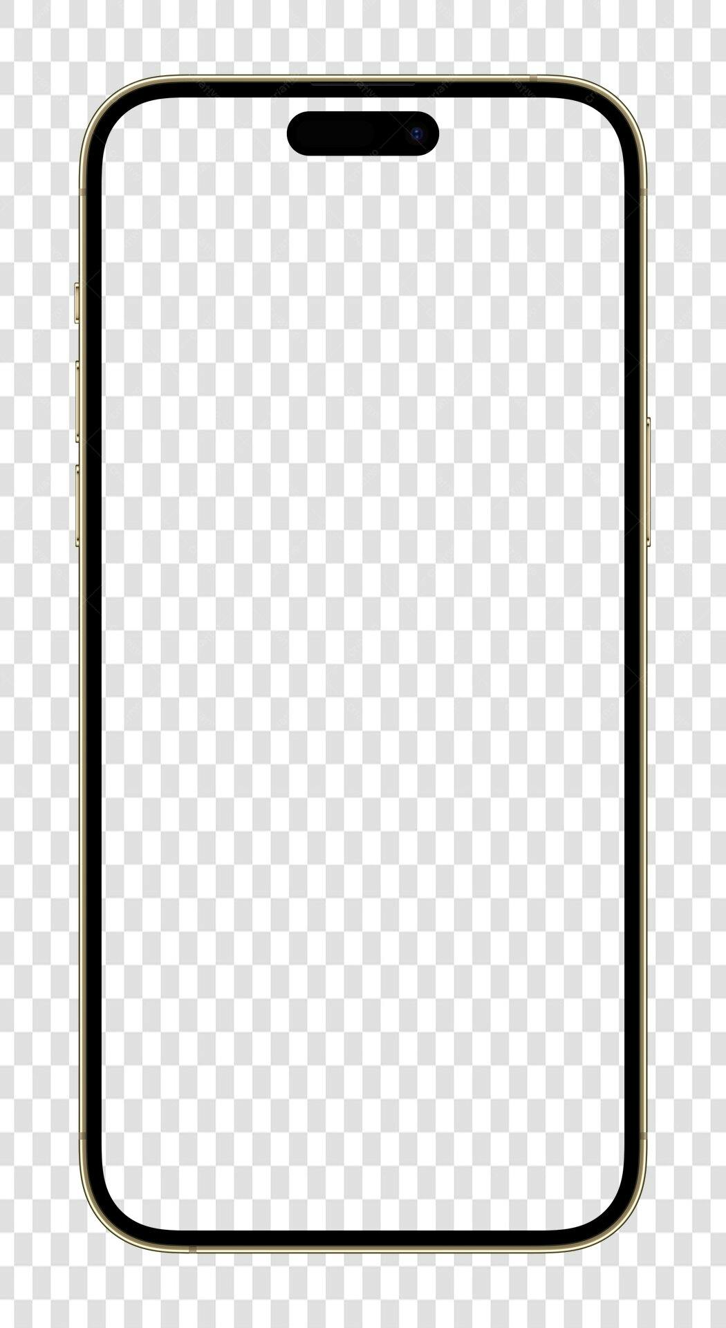 Mockup Celular PNG com fundo transparente
