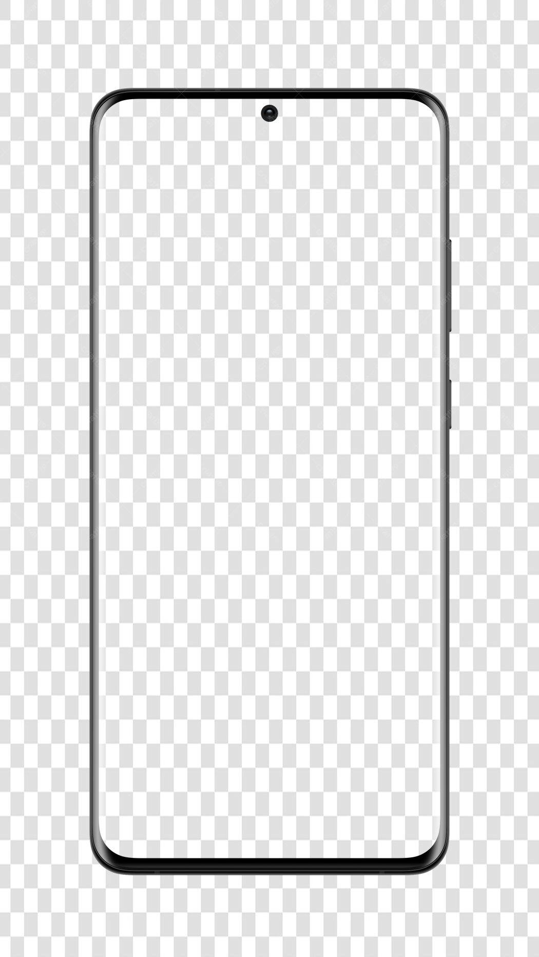 Mockup Celular PNG com fundo transparente