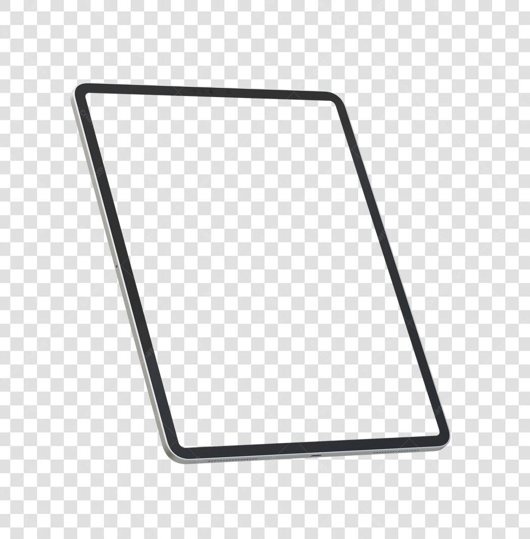 Mockup Tablet PNG com fundo transparente
