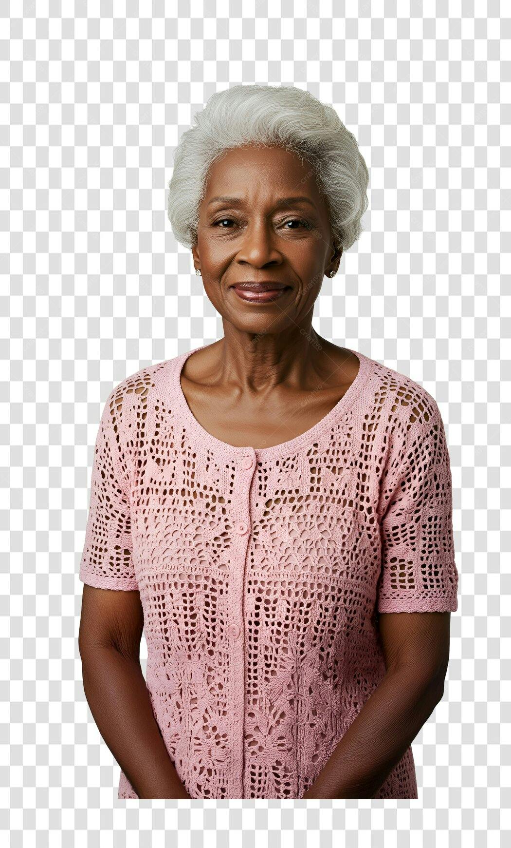 Imagem PNG com fundo transparente Mulher Afrodescendente Idosa