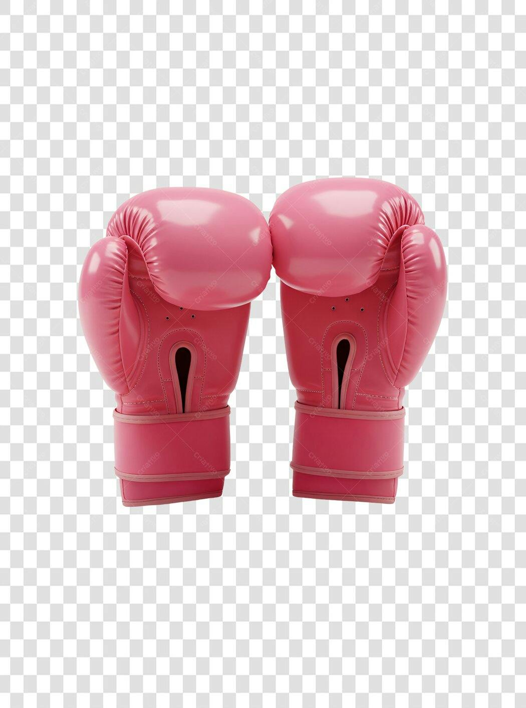 Icone Luvas Boxe Rosa PNG com fundo transparente